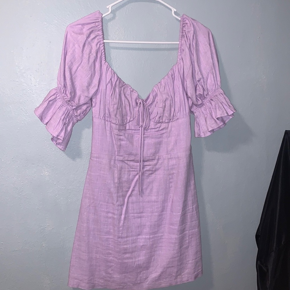 MissLola Lilac cute summer dress - Picture 4 of 4